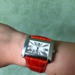Cartier Tank Black Lizard leather watch band by drwatchstrap (1)