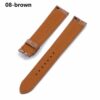 Alligator Hermes watch band brown leather replacement Cape cod single tour