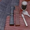 Smooth and Pliable alligator leather material