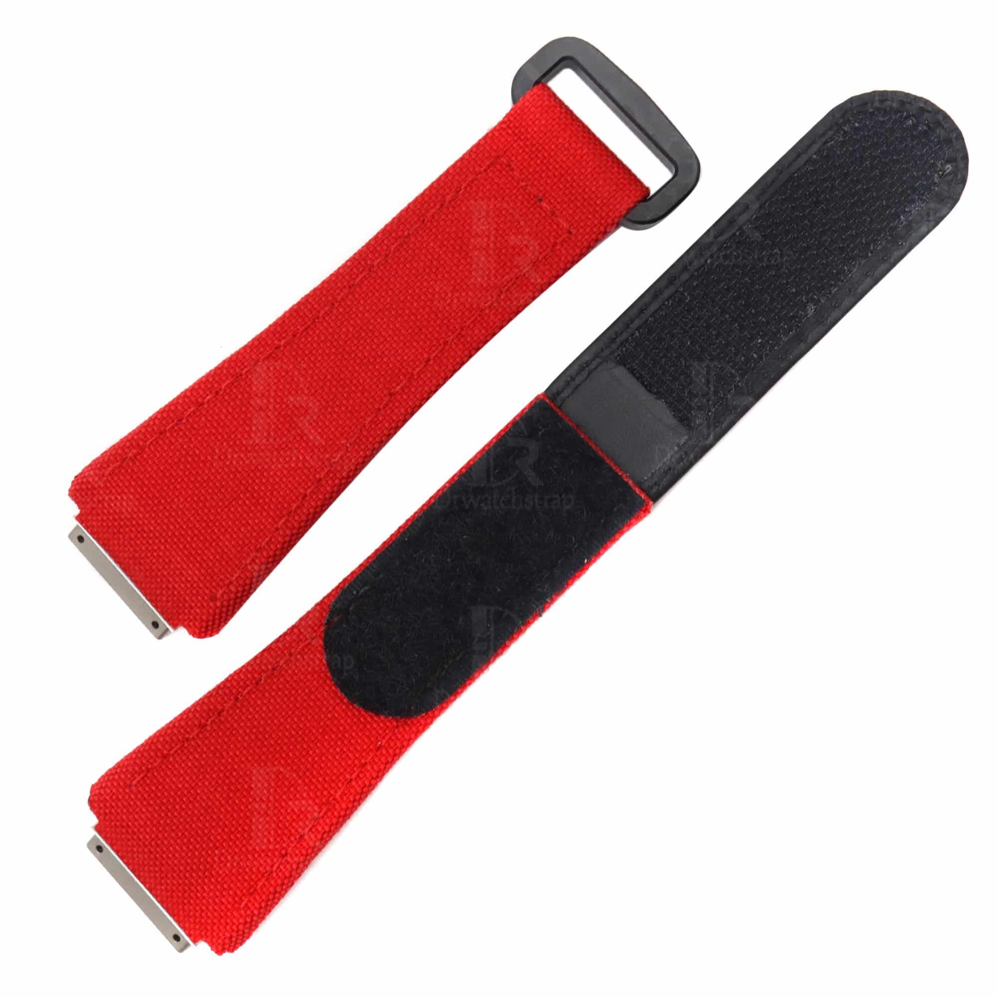 Richard Mille velcro strap red replacement watch band