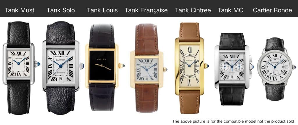 Cartier Tank Watches models collections series-1