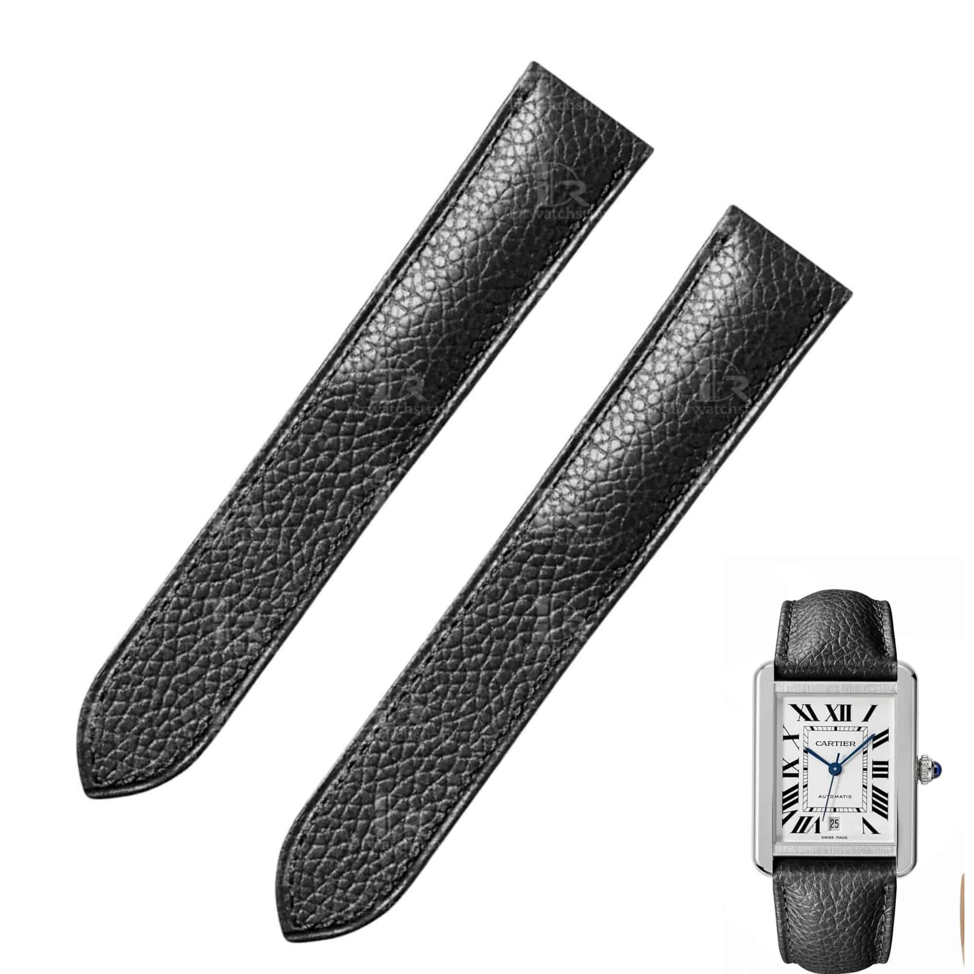 Cartier tank 2025 watch strap