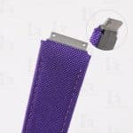 Custom velcro watch band for Rolex DIW Daytona curved end 2 pin spring holes