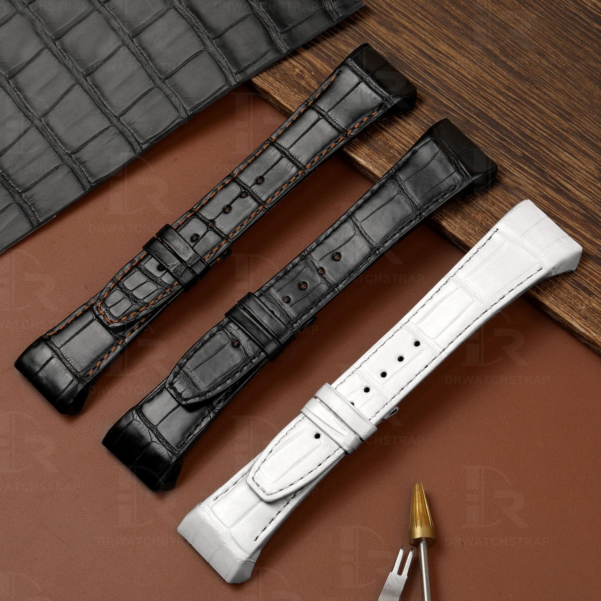 Best quality crocodile leather material