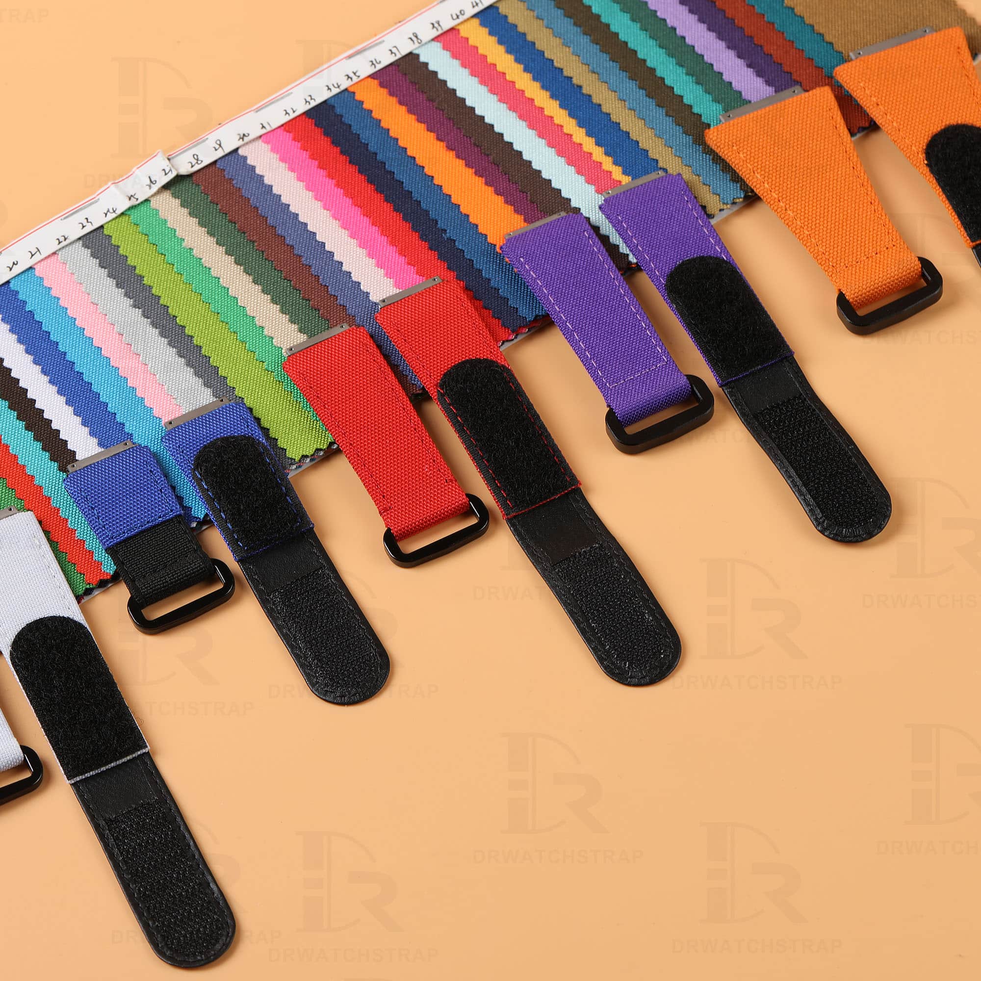 Customized Richard Mille Velcro strap Nylon for RM 035 030 055 011 016 059 067 watch band