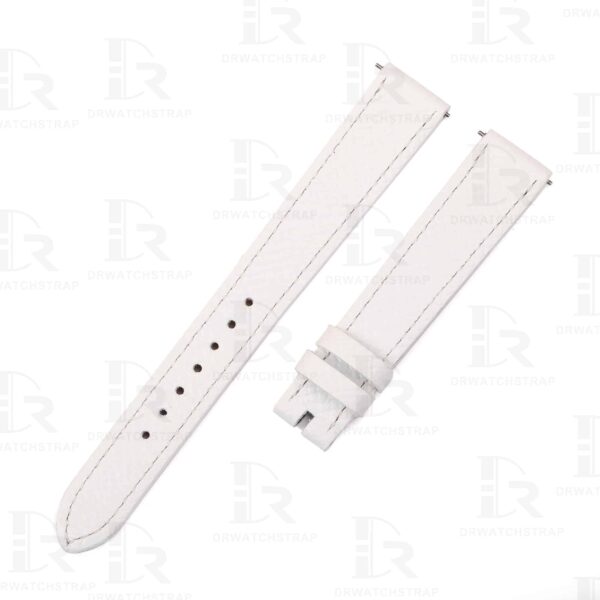 Hermes cape cod watch strap White Single tour sport band replacement for sale