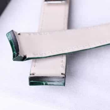 Curved end leather straps for your Rolex Submariner ref. 116610LV 'Hulk