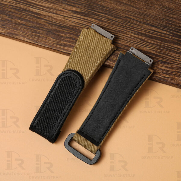 High quality oliver green velcro watch strap