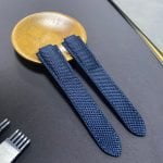 Custom replacement purple alligator leather watch band strap for Cartier Ballon Bleu de Cartier (1)