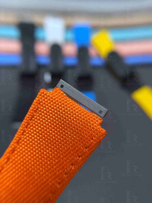 Richard Mille orange elastic watch band