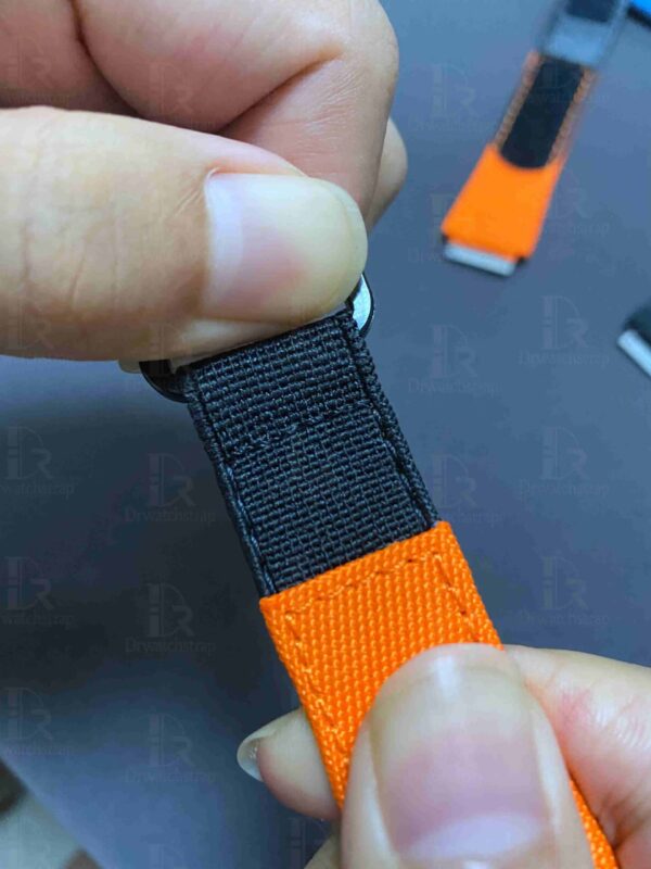 Richard Mille orange elastic strap