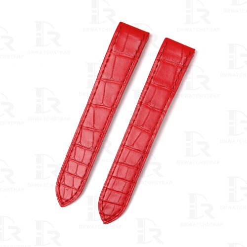 Custom Quickswitch genuine best Alligator Crocodile red Belly-scale leather straps and watchbands replacement for Cartier Roadster 2510 xl 19mm 20mm watch with quick switch system for sale and easy to change between rubber, kevlar and bracelets straps for mens and womens – Quick release leather strap and watch band from DR Watchstrap free shipping to US, UK and whole world Custom Quickswitch genuine best Alligator Crocodile red Belly-scale leather straps and watchbands replacement for Cartier Roadster 2510 xl 19mm 20mm watch with quick switch system for sale and easy to change between rubber, kevlar and bracelets straps for mens and womens - Quick release leather strap and watch band from DR Watchstrap free shipping to US, UK and whole world
