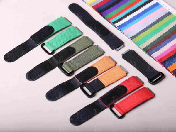 Custom best material Richard Mille rm nylon canvas elastic strap yellow blue orange white black replacement watch bands for Richard Mille RM 035 030 055 011 067 067-02 and more models band online for a discount price