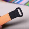 Aftermarket canvas elastic strap for Richard Mille rm010 030 035 055 067 orange velcro strap nylon watch band