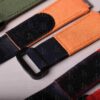 Custom best material Richard Mille rm nylon canvas elastic strap orange replacement watch bands for Richard Mille RM 035 030 055 011 067 067-02 and more models band online for a discount price