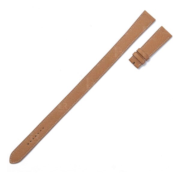 Best quality OEM custom brown Epsom Double tour Double wrap leather watch strap and watch band replacement for Hermès Cape Cod luxury watches for sale - Shop the high-end leather straps and watch bands at a low price