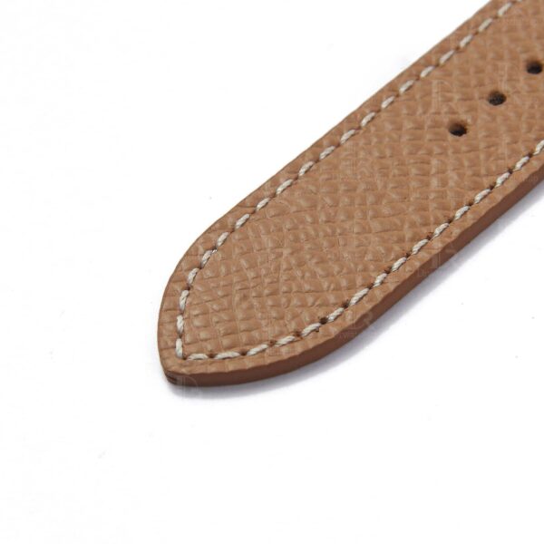 Best quality OEM custom brown Epsom Double tour Double wrap leather watch strap and watch band replacement for Hermès Cape Cod luxury watches for sale - Shop the high-end leather straps and watch bands at a low price