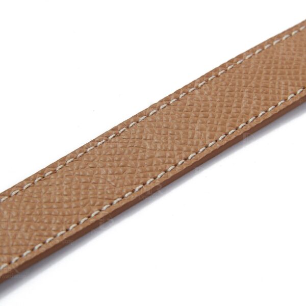 Best quality OEM custom brown Epsom Double tour Double wrap leather watch strap and watch band replacement for Hermès Cape Cod luxury watches for sale - Shop the high-end leather straps and watch bands at a low price