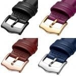 Add pin buckle for custom leather watch band
