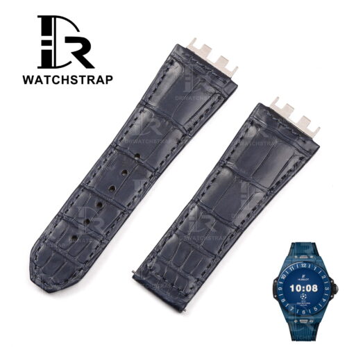 Buy Custom Hublot Big Bang 440 MECA 10 – 614 Dark Blue leather quick release watch band one click straps (1) Buy Custom Hublot Big Bang 440 MECA 10 – 614 Dark Blue leather quick release watch band one click straps (1)