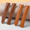 Replacement best Omega Speedmaster straps 18mm 20mm for sale Omega watch leather strap online with the best quality calfskin material of watch bands replacement for Omega Speedmaster Seamaster Planet Ocean watches