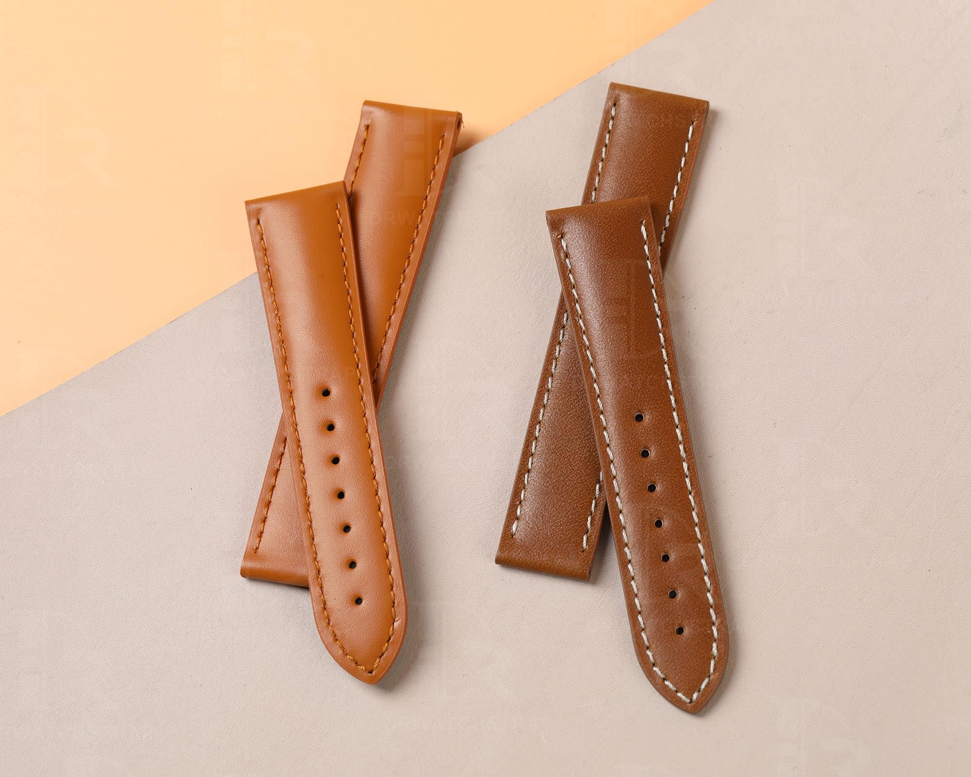 Replacement Omega Speedmaster Seamaster leather watch straps 18mm 20mm for sale, Compatible with Omega Speedmaster Seamaster Planet Ocean watches