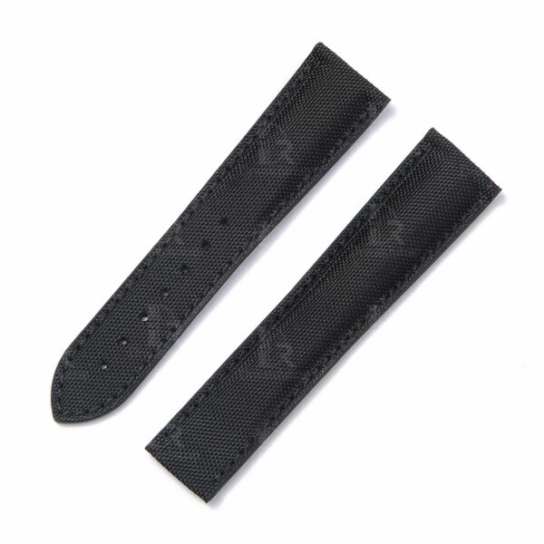 Custom nylon best Omega Speedmaster straps 18mm 20mm handmade black - omega seamaster watch bands online discount price aftermarket watch straps