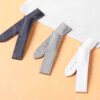 Custom nylon best Omega Speedmaster aftermarket straps 18mm 20mm handmade black canvas - Omega Seamaster watch band replacement online at a discount price aftermarket watch strap