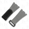 Buy custom Audemars Piguet Royal Oak Offshore Grey straps Velcro watch band Canvas handmade for sale