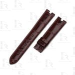 Buy Custom Patek Philippe grand Brown Alligator Leather strap Replacement watch straps