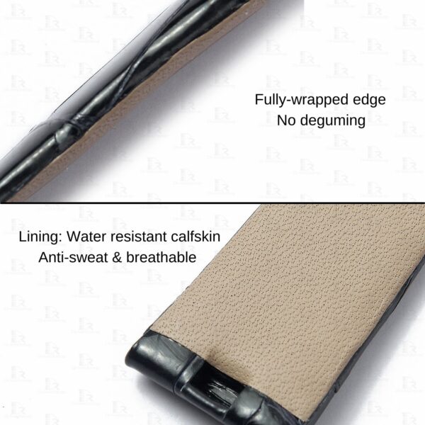 Custom Genuine Alligator watch straps for Breguet Queen of Naples Ladies watch band replacement