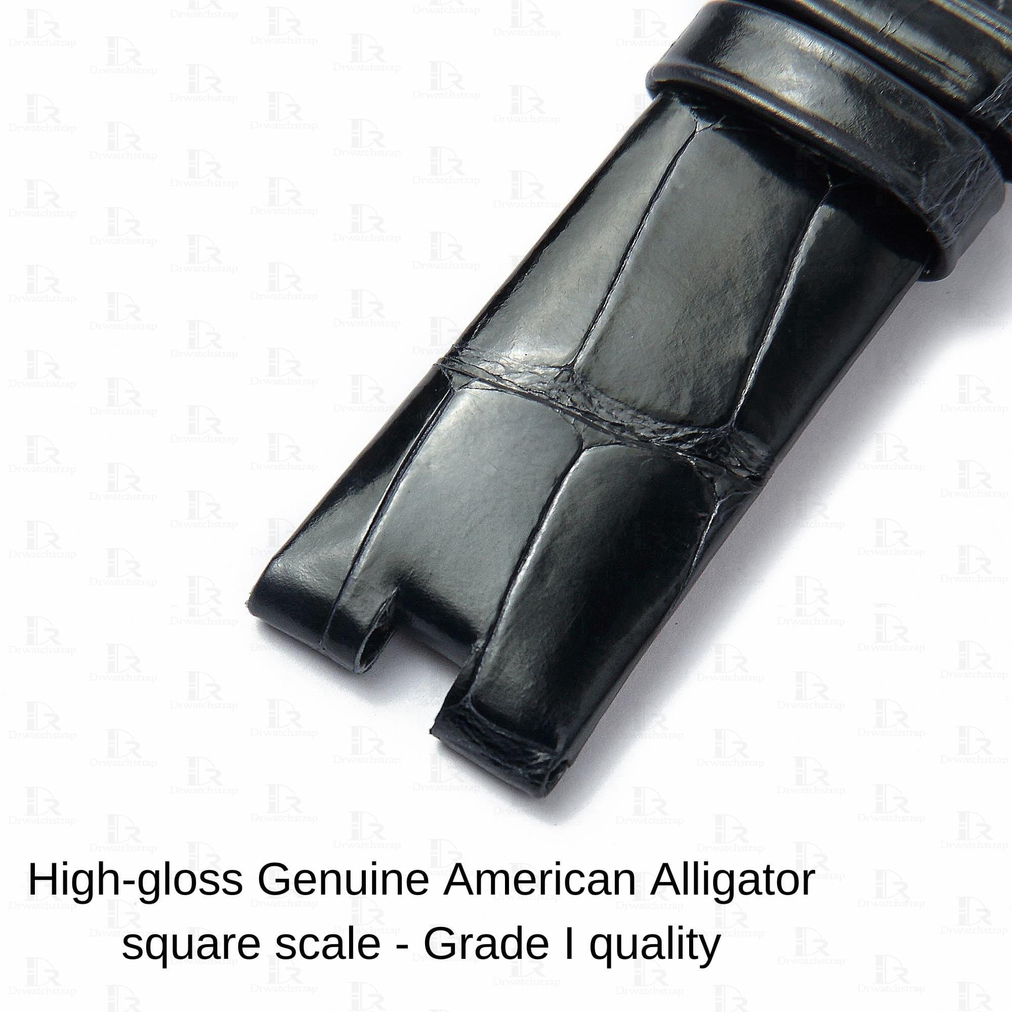 Custom Genuine Alligator watch straps for Breguet Queen of Naples Ladies watch band replacement