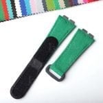 Custom green velcro watch band for Hublot Big Bang 411 (4)