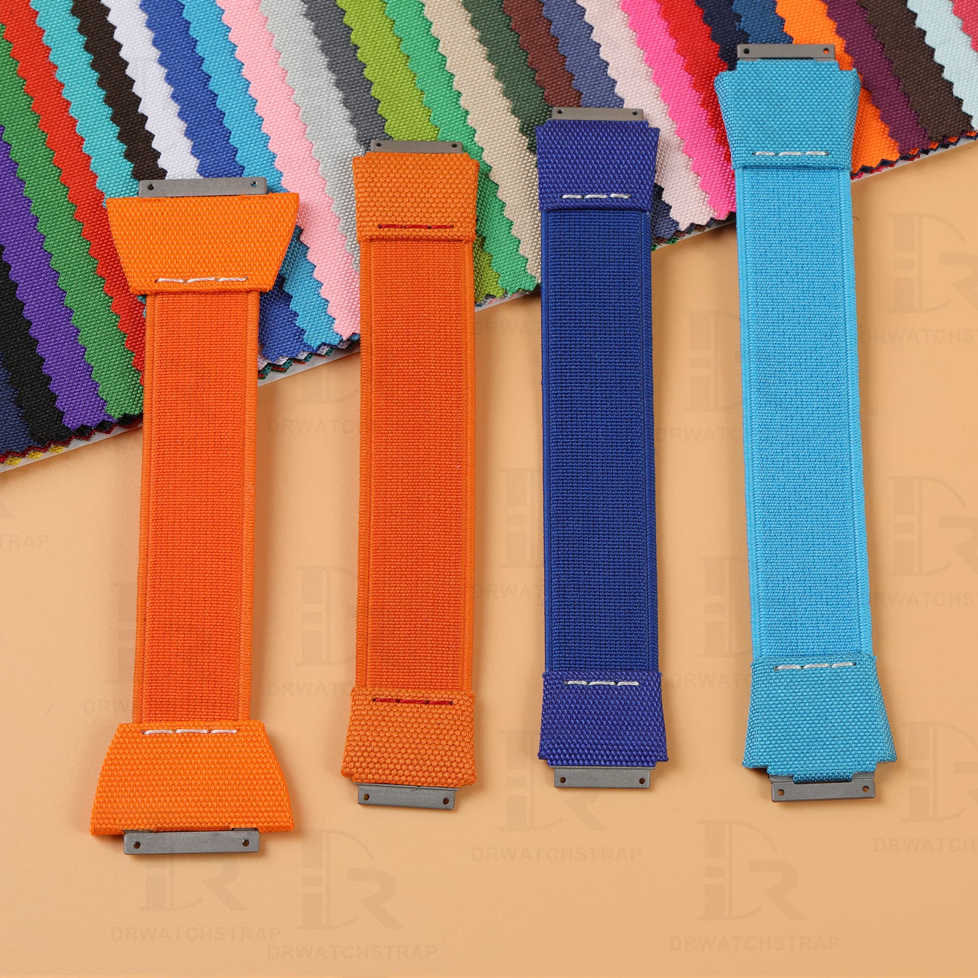 Customized Richard Mille Elastic strap Nylon for RM 035 030 055 011 016 059 067 watch band