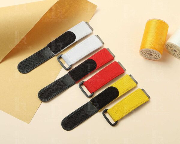 Customized Richard Mille rm velcro strap nylon replacement Richard Mille straps for sale white red yellow orange blue black Nylon for RM 035 030 055 011 016 059 067 watch band at a low price