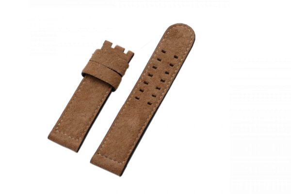 Hamilton Khaki Aviation BROWN leather STRAP 22MM 20mm 24mm -custom watch band