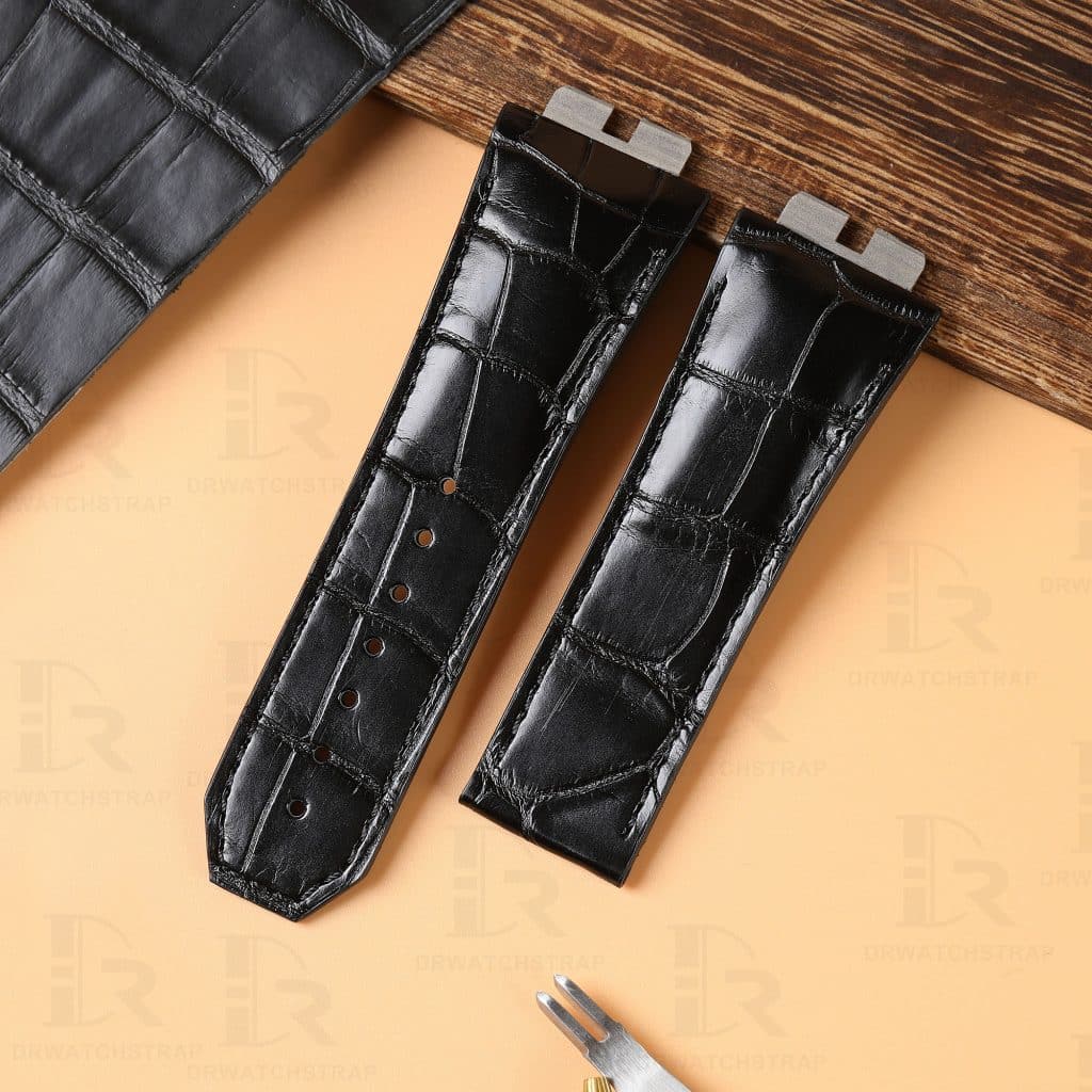 Amazon.com: FACLE Rubber Watch Strap Accessories for Hublot BIG BANG  Outdoor Sports Waterproof leather watch band 19mmx25mm wristband (Black) :  Clothing, Shoes & Jewelry