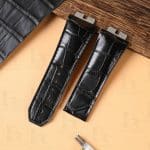 Custom handmade velcro watch bands for Hublot 647 Spirit of Big Bang Moonphase strap
