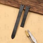 Piaget possession watch strap black satin