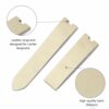 Best quality handmade OEM satin material Vanilla Black watch strap and watch band replacement for cartier baignoire ladies watch online - Shop the high-end quality straps and watch bands from DR Watchstrap for sale at a low price