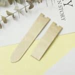 Buy Custom Black Satin leather watch strap for Cartier Tank Ronde Solo xl straps 16mm 17.5mm 18mm 20mm 23mm handmade watchband (2)