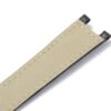 100% handmade black genuine OEM custom double-folded alligator crocodile leather strap and watch band replacement for Cartier Pasha De watches online - Shop the high-end quality Belly-scale bespoke leathr straps and watch bands online from DR Watchstrap onine at a low price