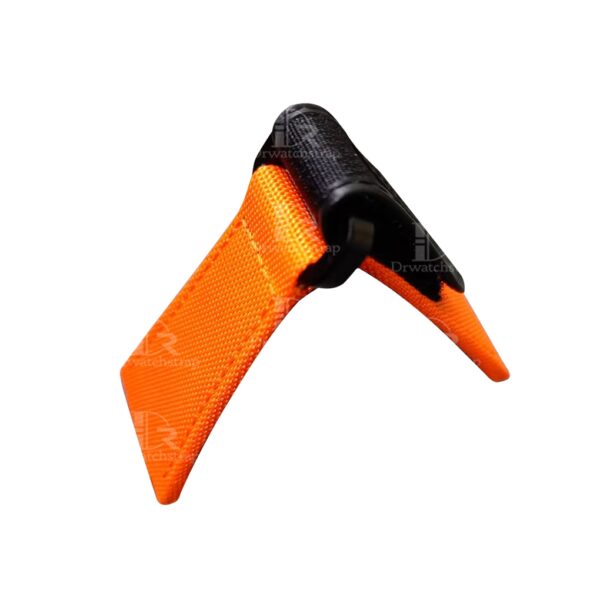 replacement canvas strap for Hublot big bang Meca 10 orange velcro watch band