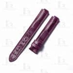 Genuine belly-scale alligator leather material