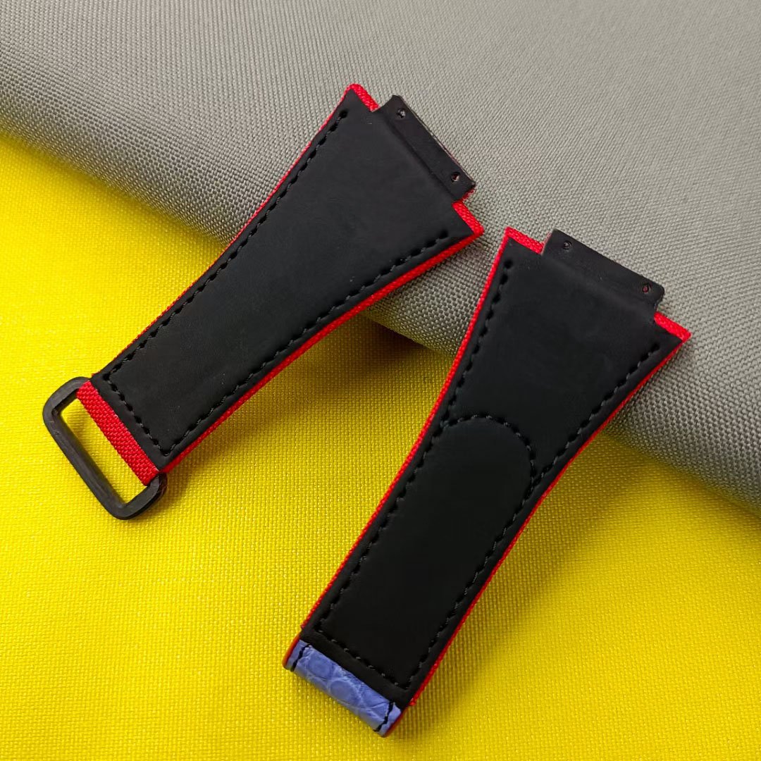 Lined Rubber Strap for Hublot Big Bang