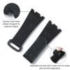 watch band For Audemars Piguet Royal Oak 15710 watch black Velcro Nylon Canvas strap (2)