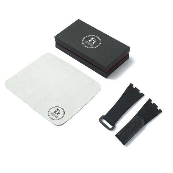 watch band For Audemars Piguet Royal Oak 15710 watch black Velcro Nylon Canvas strap -drwatchstrap