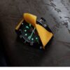20mm elastic watch strap yellow nylon canvas band for Tudor Rolex Patek Philippe (7)