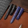 Buy custom Vacheron Constantin 1972 Asymmetric Black leather watch band 14mm 17mm replacement for sale (2)