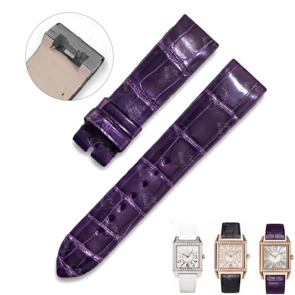 Reverso strap replacement for Jaeger Lecoultre watch band Drwatchstrap
